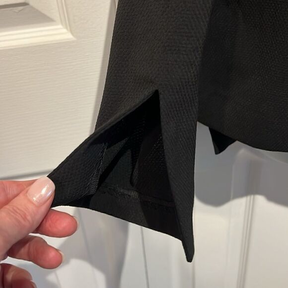 Topshop Black Blazer Shacket Size 10 NWOT - Picture 4 of 12